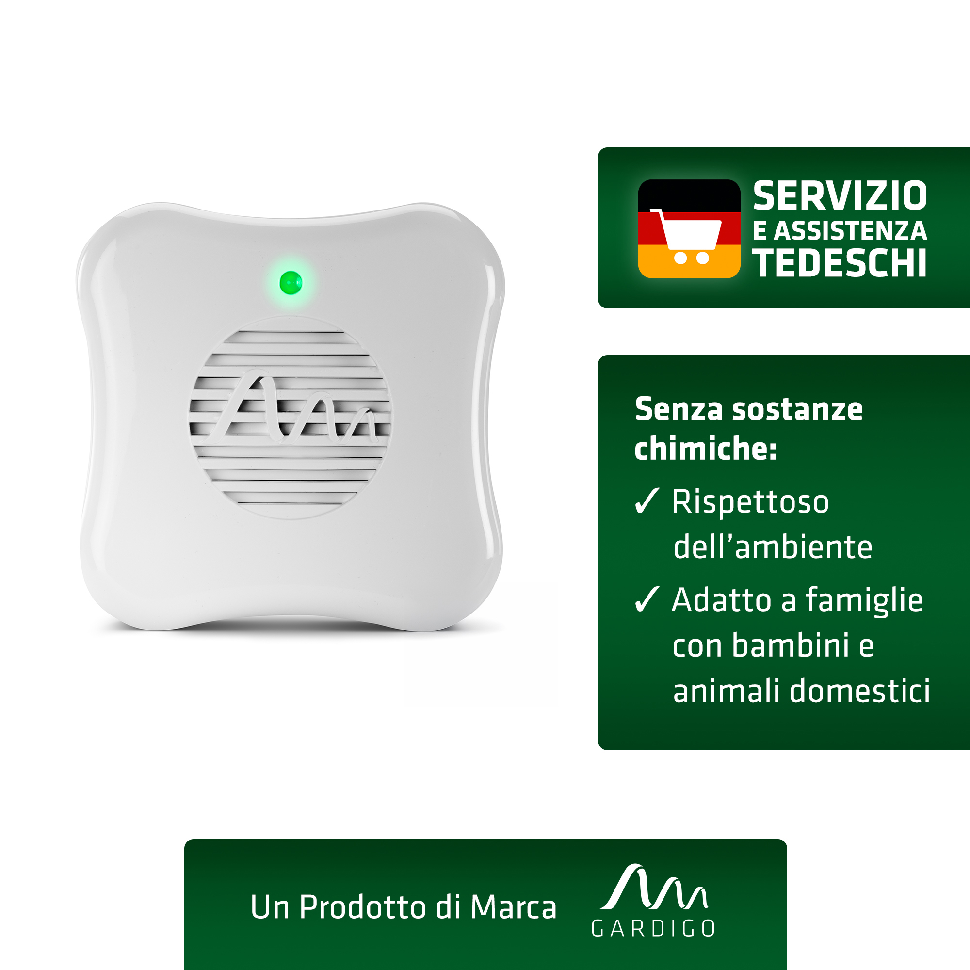 Repellente per Ragni a Ultrasuoni | Spina Anti Ragno
